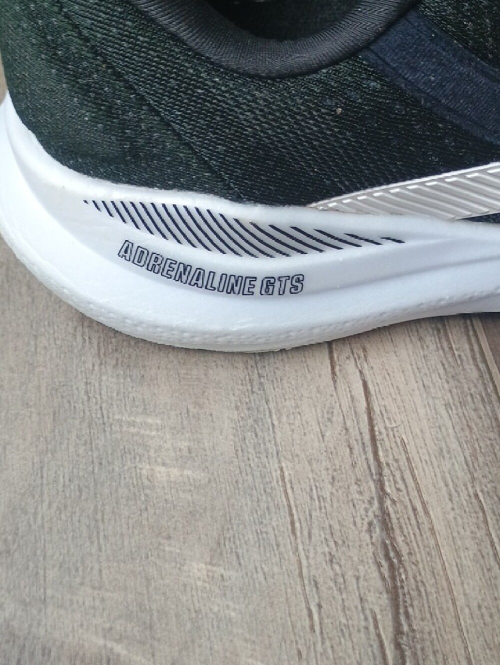 Brooks White and Black Running Shoe - Picture 11 of 13